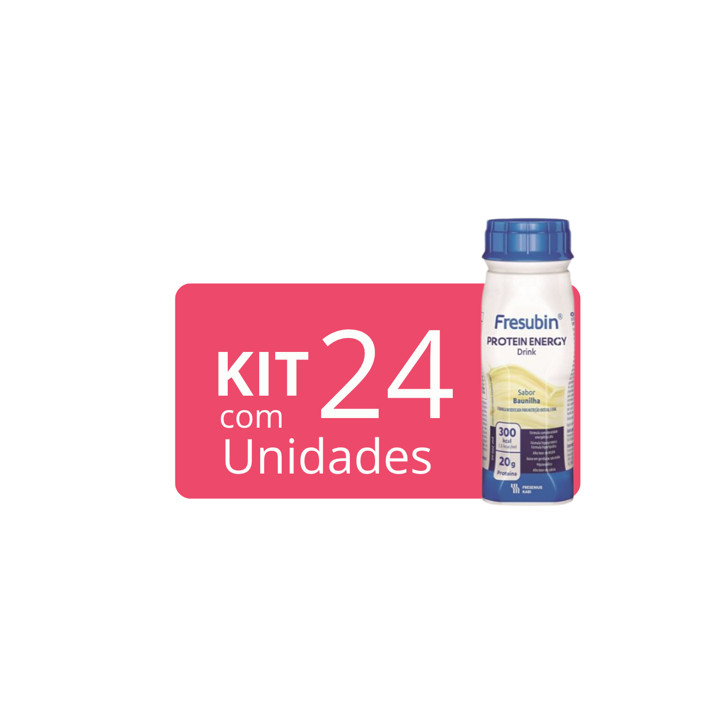 Kit Com 24 Unidades De Fresubin Protein Energy Baunilha 200ml