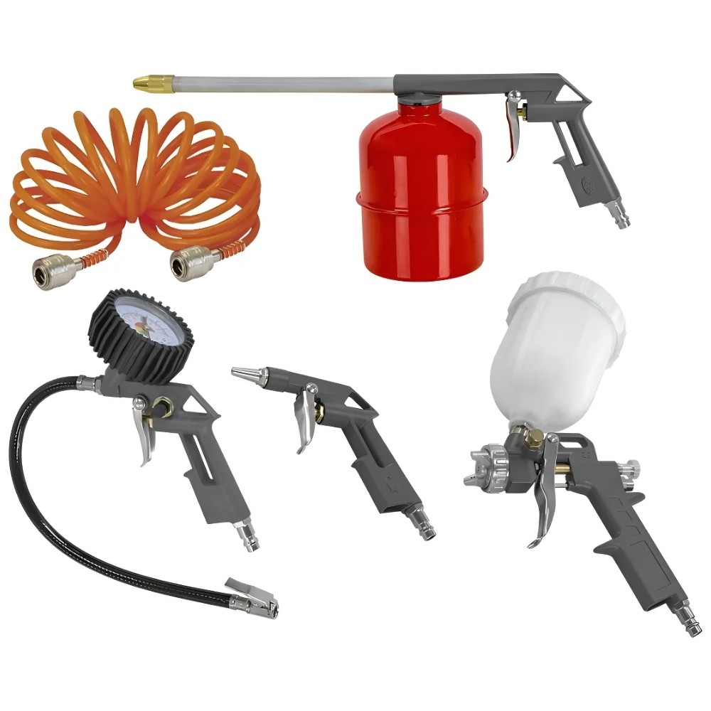 Conjunto Pistola Pintura Pulverização Schulz - 80923580