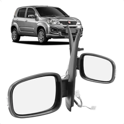 Retrovisor Uno Eletrico Com Pisca Com Tilt Down 2015 2016 2017 2018 2019 2020 2021