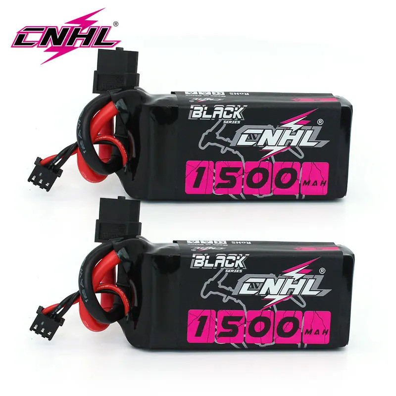 2pcs CNHL 2S Lipo Bateria 7.4V 1100mAh 1300mAh 1500mAh 100C Com XT60 Dean T Plug Para RC FPV Avião Drone Heli Quadcopter
