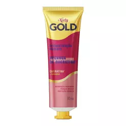 Creme Niely Gold Reconstrução Potente com Queratina 80g