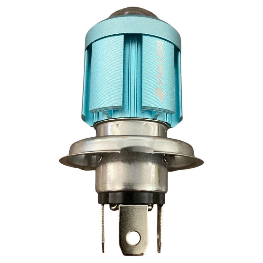 Lâmpada Led H4 Super Branca Projetor Strobo Para Moto Cg Fan Titan Start Cargo 125 150 160 Xre Farol 6500k — imagem 2 de 2