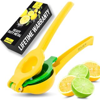 Espremedor de Limão de Metal 2 em 1 ZulayKitchen - Durável e eficiente, espremedor manual de frutas cítricas, extrai fac