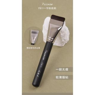PONY Recomendado Coleção de pincéis de base líquida Picasso tipo língua plana pincel de base líquida plana