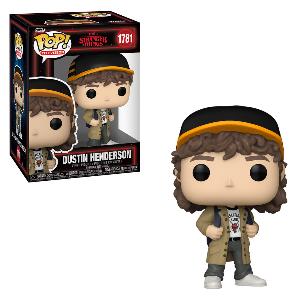 Dustin Henderson 1781 Pop Funko Stranger Things