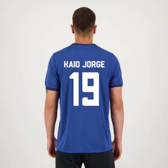 Camisa Cruzeiro Building Azul 19 Kaio Jorge