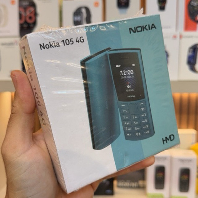 Celular Nok'a 105 Oficial Rede 4G Dual Chip Tela e Teclas Grandes P/ Idosos