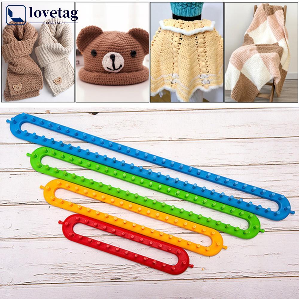 LOVETAG 1Pc Tear De Tecelagem Kit De Tricô DIY Máquina Ferramentas De Costura Pompom Meia Chapéu Cachecol Fabricante Mal