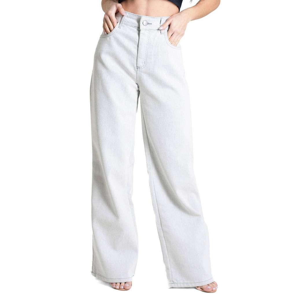 Calça Sarja Sawary Wide Leg Petit - 283650