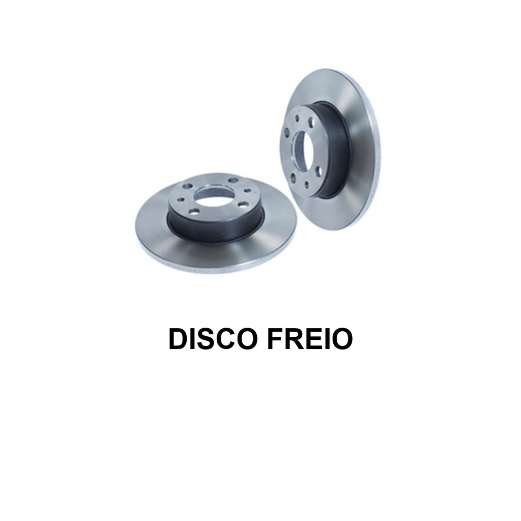 Par Disco De Freio Dianteiro Chevrolet Celta 2000 A 2015 — imagem 2 de 2