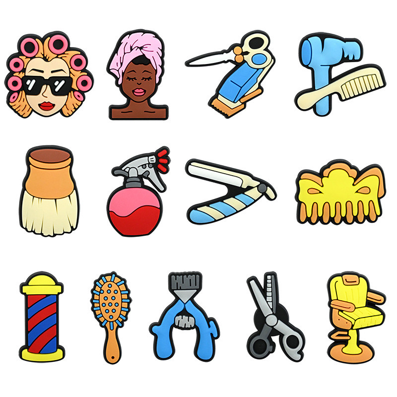 BLJE Acessórios Para Amuletos De Sapatos De PVC Ferramentas De Estilo De Cabelo Vintage Decoração Fivelas Da Moda Sandál
