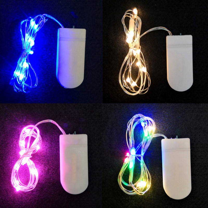 Decoração de bolo de aniversário canal de luz pena Plug-In um metro atmosfera luz LED luz quente lanterna decoração de c