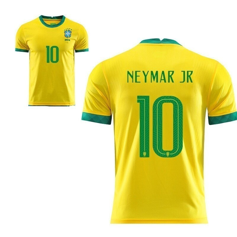 Camisa De Futebol Brasil 2026 Neymar Copa Do Mundo Camiseta Masculino E Feminino Esportiva Plus size Presente Para Fãs