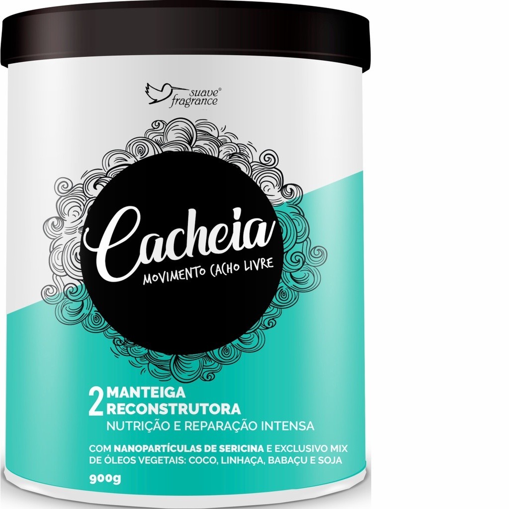 Máscara Reconstrutora Cacheia Suave Fragrance Cosméticos Movimento Cachos Livre