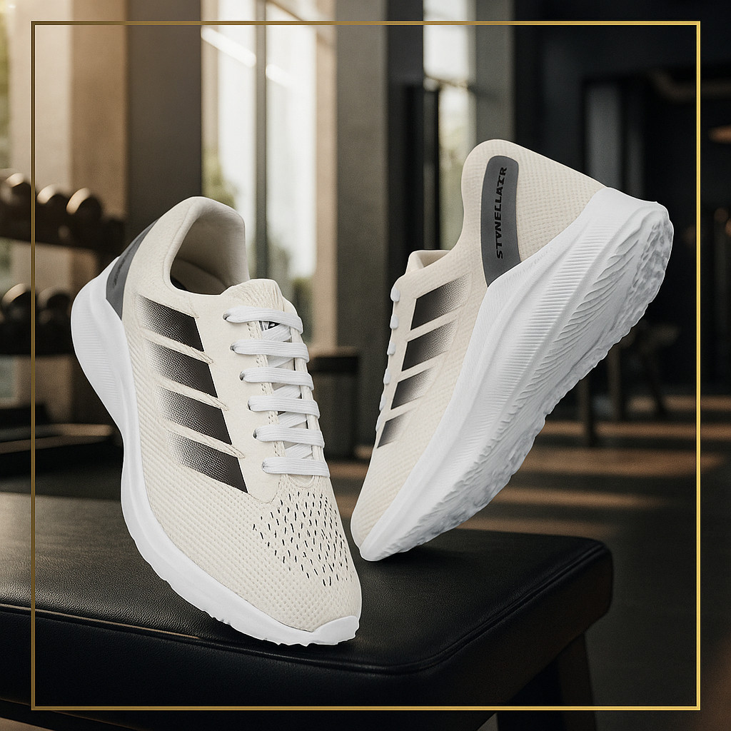 Tenis Masculino Branco Caminhada Academia Macio Confortavel