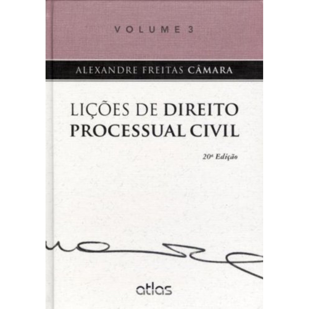 Lições de Direito Processual Civil - Vol.3