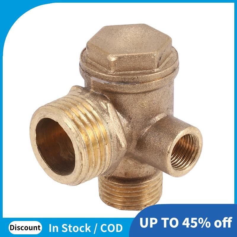 1 Válvula De Retenção De Compressor De Ar De Três Vias , Conexão Direta , Porta De : 20mm 16mm 10mm