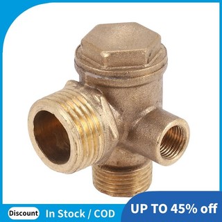 1 Válvula De Retenção De Compressor De Ar De Três Vias , Conexão Direta , Porta De : 20mm 16mm 10mm
