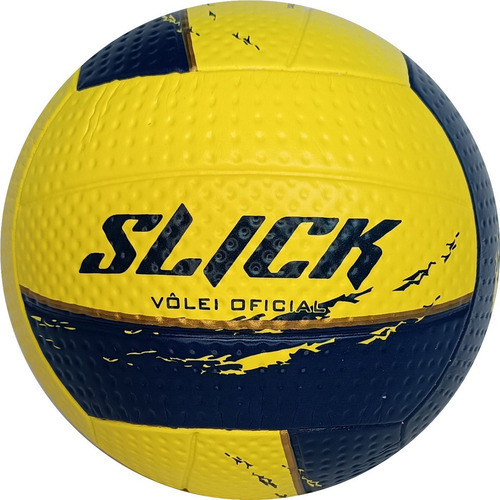 Bola De Vôlei Slick Dualt Evolution Vôlei 2.5 Cor Amarelo