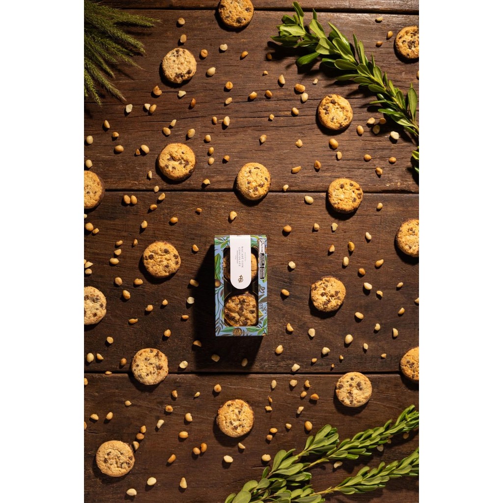 Caixa Macadê 100g - Cookies de Macadâmia - Biscoitê