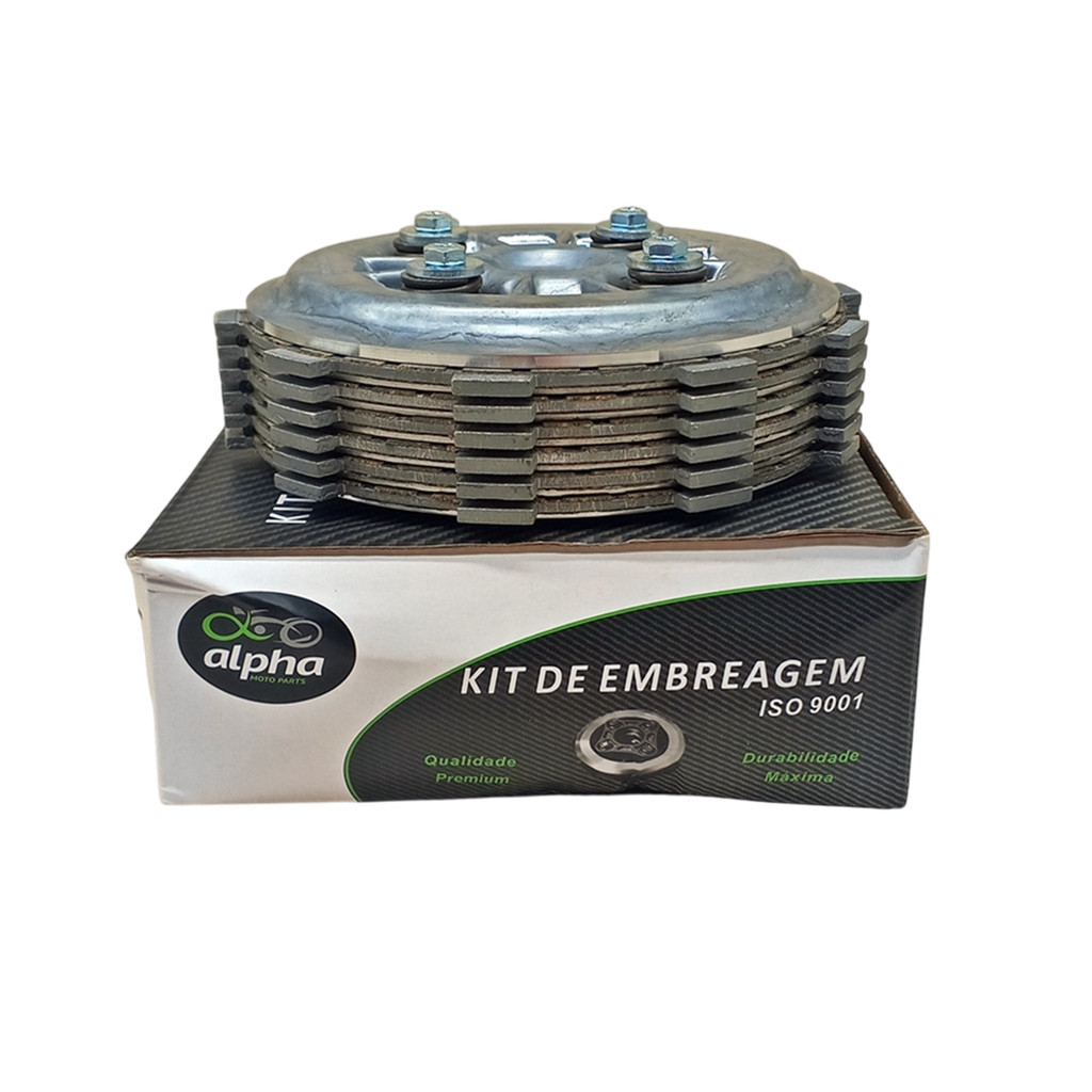 KIT DE EMBREAGEM COMPLETO ALPHA TTR230/XT225/TDM225 99/18 em Oferta na Shopee