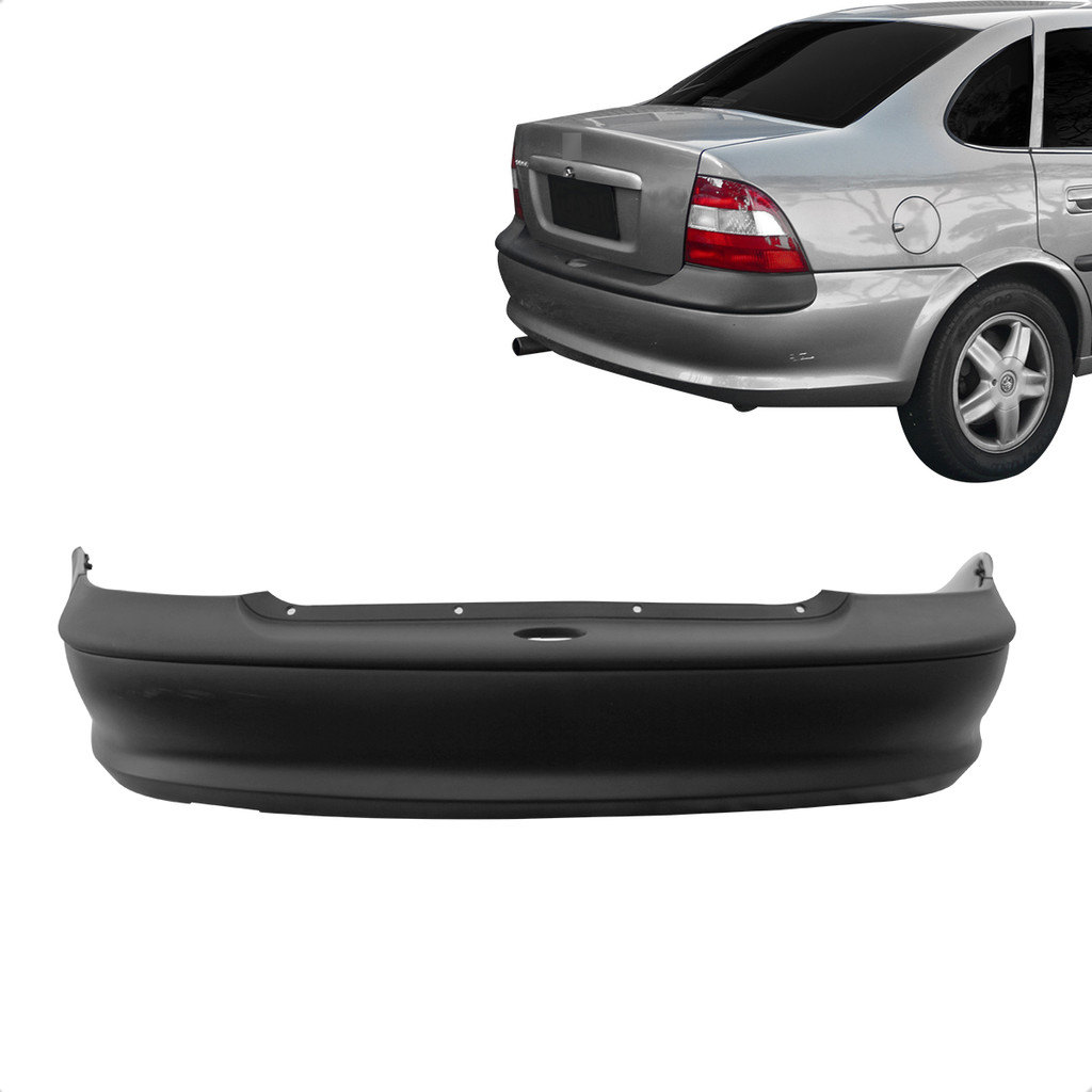 Parachoque Traseiro Vectra 96 97 98 99 Preto em Oferta na Shopee