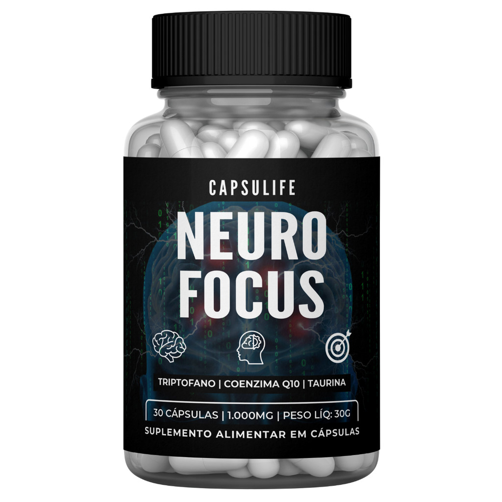 1 Suplemento Neuro Focus 30 Cápsulas
