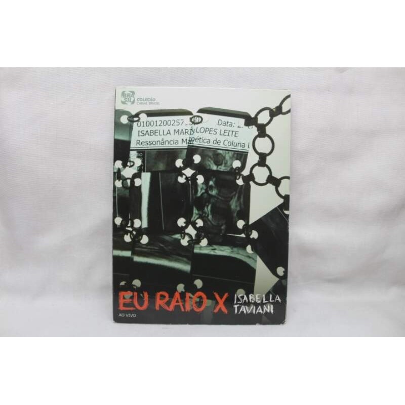 DVD Isabella Taviani - Eu Raio X