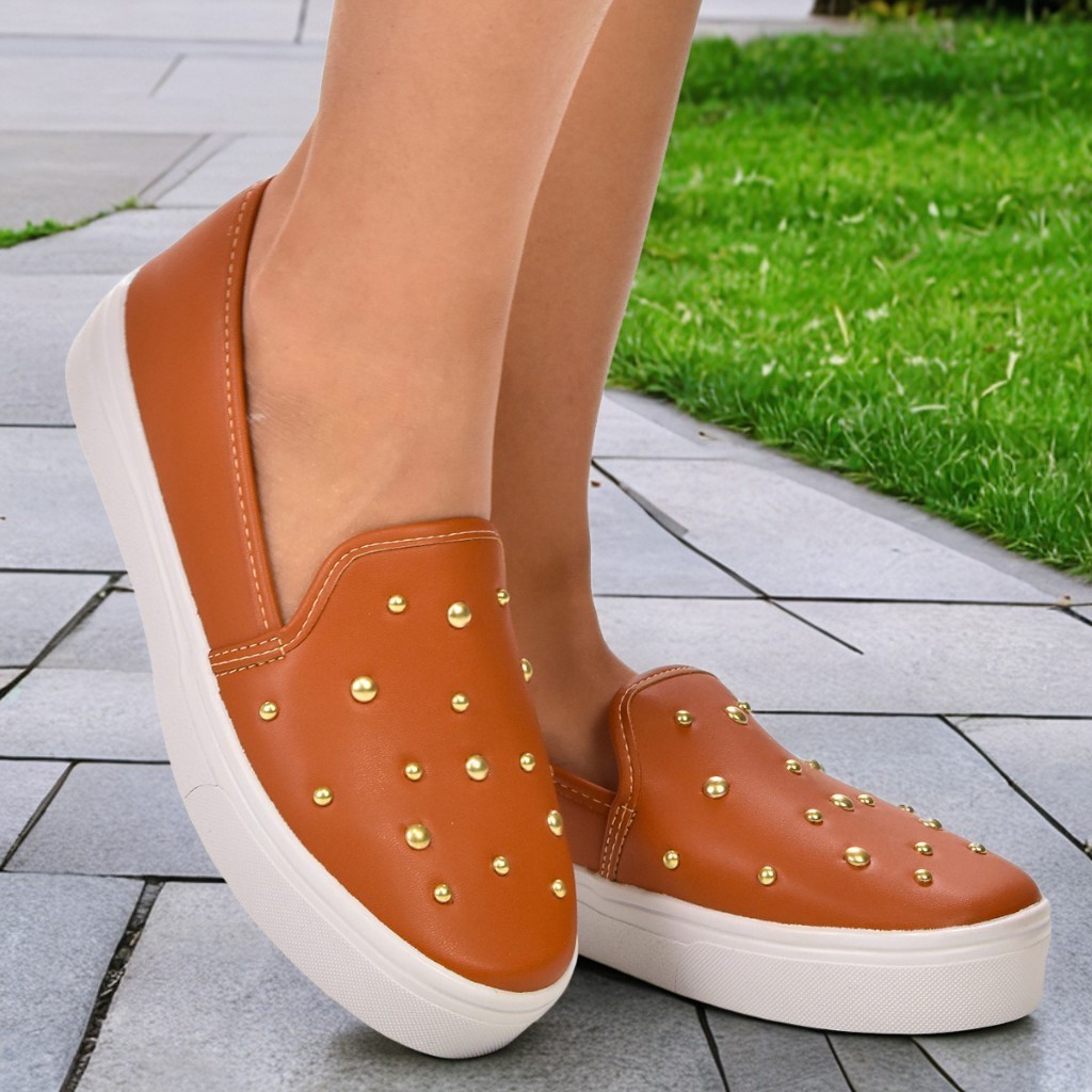 Tênis Slip On Feminino Iate Casual fácil Super Confortavel e Leve LANCAMENTO Spike