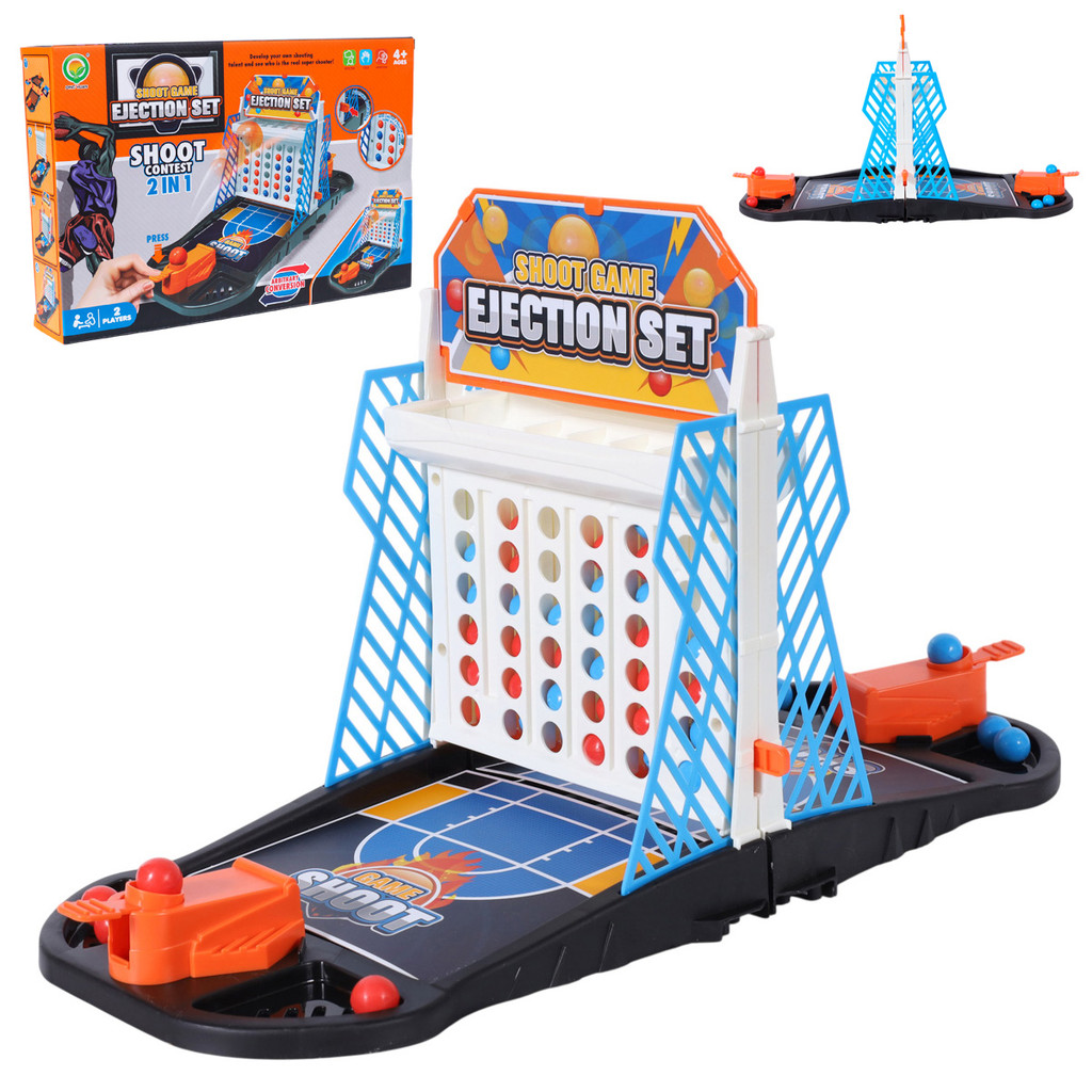 Jogo de Mesa 2 em 1 Mini Basquete e Futebol Diversão Kids em Oferta na Shopee