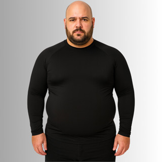 Camisa Térmica Segunda Pele Plus Size Proteção Solar 50+ Tamanhos Especiais em Oferta na Shopee