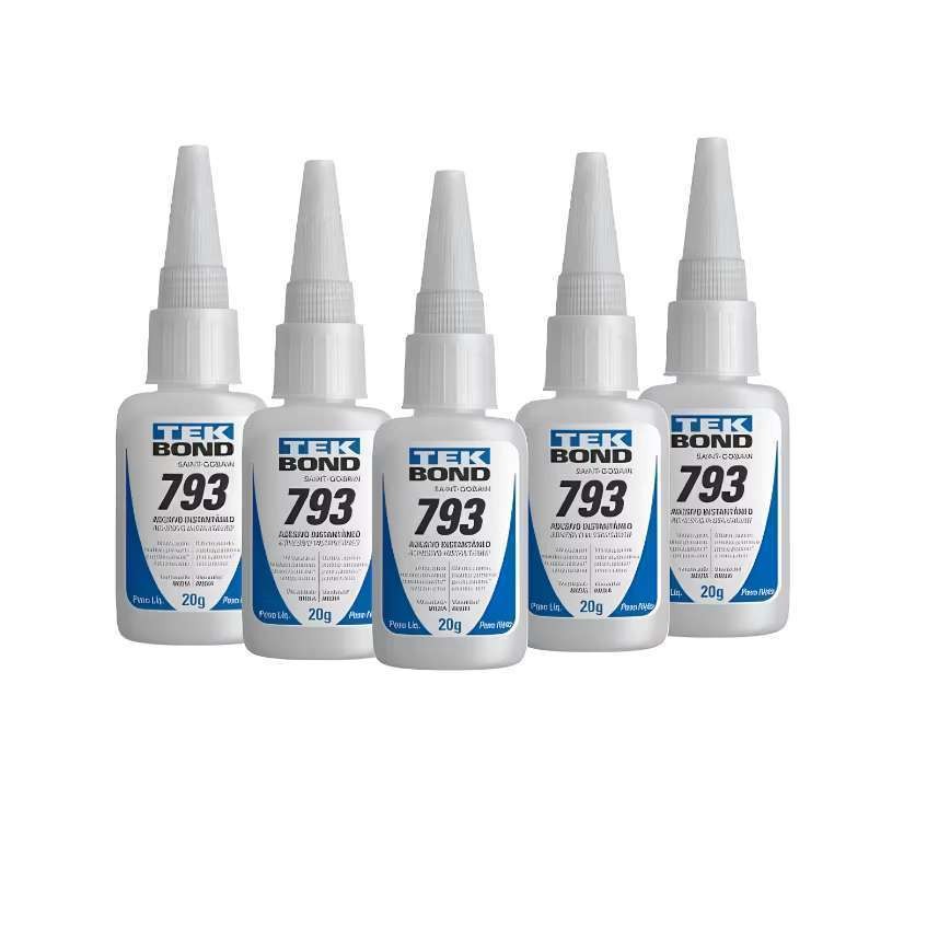 BR-01-Kit Com 12 Cola Instantânea Tek Bond 793 20gSM