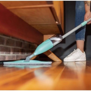 MOP Spray Rodo Esfregão com Reservatório Rodo Magico Limpa Seca Mor