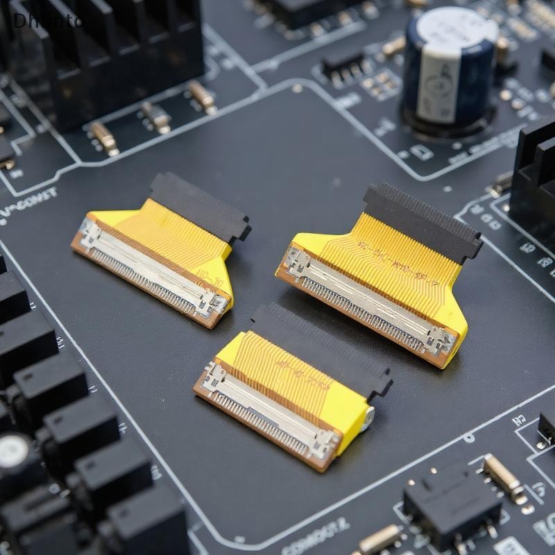 [Dhiint] 1 Unidade De Peças Para Laptop 51PLVDS Tela LED EDP 30 Pinos 40/Cabo Conversor 2 Pistas Adaptador De Conector E