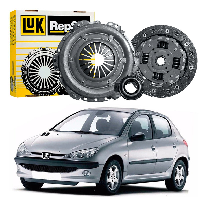 Kit De Embreagem Luk 206 1.0 2001 A 2005 em Oferta na Shopee