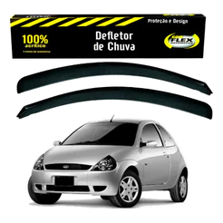 Jogo Calha Defletor Chuva Ford Ka 1.0 1.6 2000 A 2007