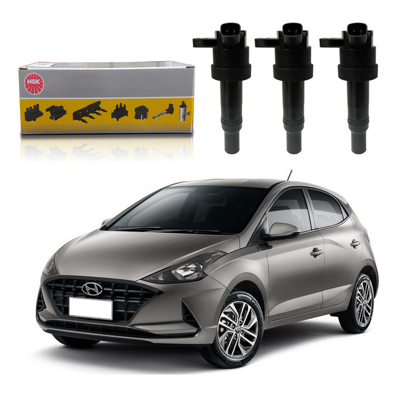 Bobina De Ignição Ngk Hb20 1.0 12v Aspirado 2019 A 2022