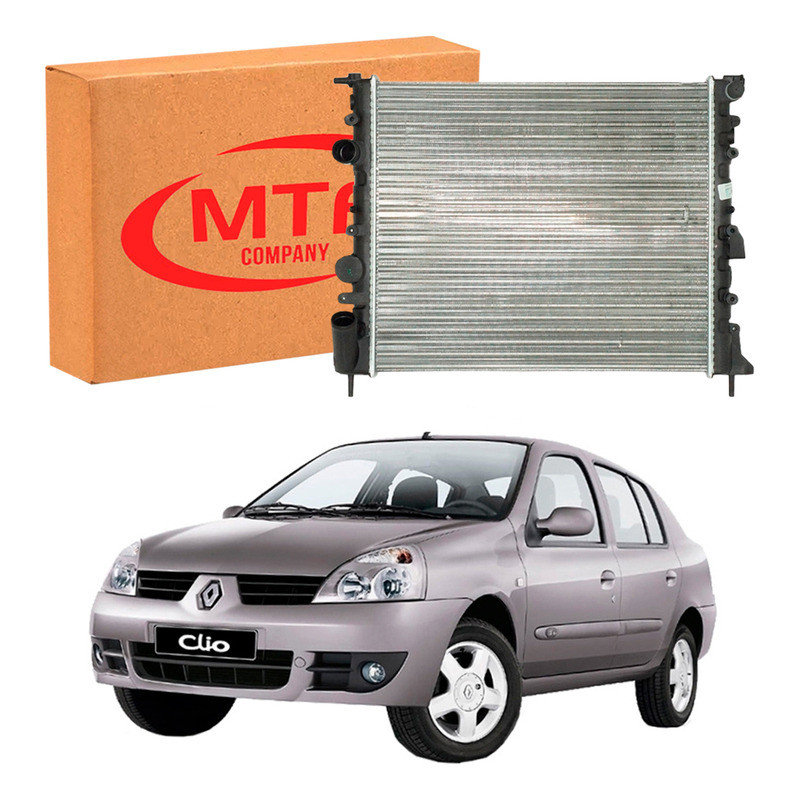 Radiador Agua Mtf Clio Sedan 1.0 1.6 2003 A 2008
