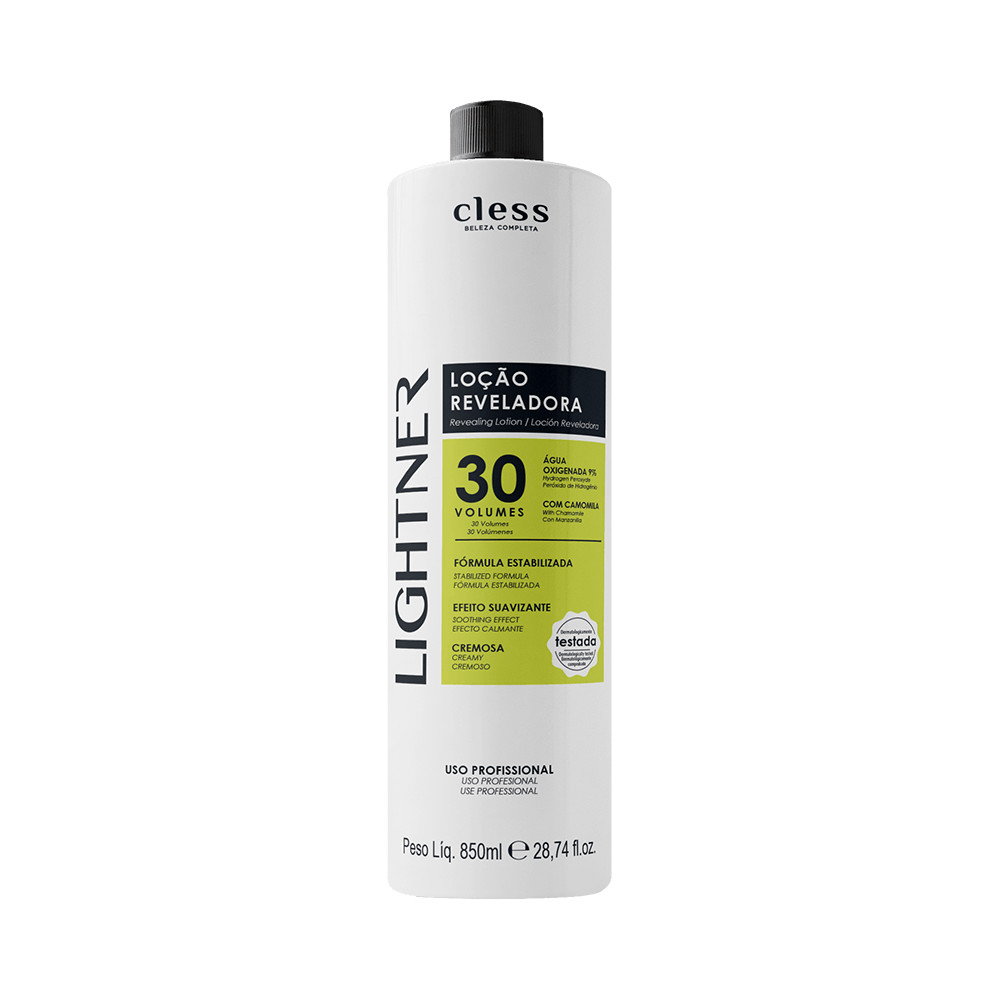 Água Oxigenada Cless Lightner 30 Volumes 850ml
