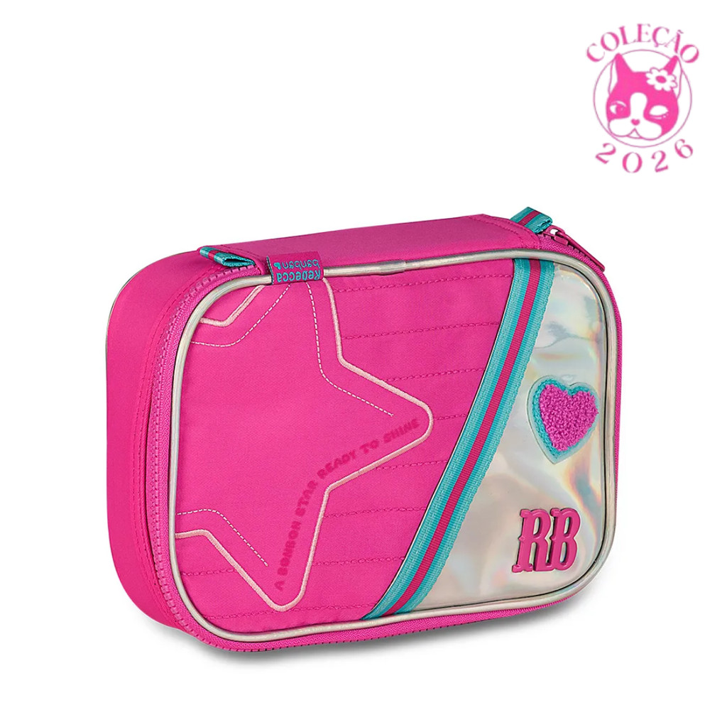 Estojo Box 36 Pens Rebecca Bonbon Holo Shine Cor:Rosa em Oferta na Shopee