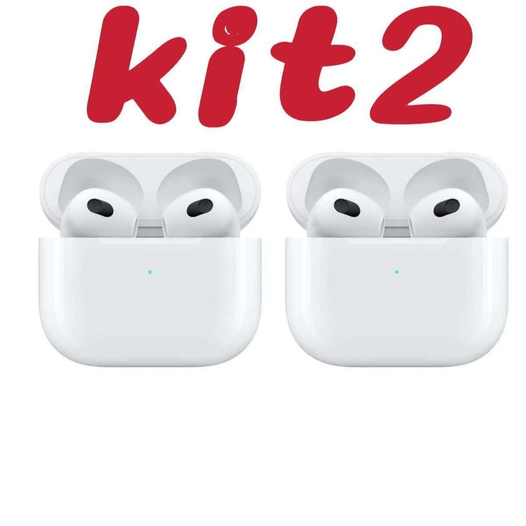 Kit 2  Fones de ouvido intra-auriculares sem fio Bluetooth 5.3 com microfone ming em Oferta na Shopee