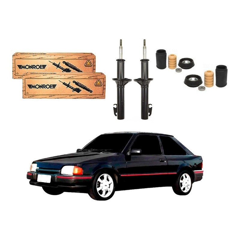 Kit Amortecedor Dianteiro Escort Hobby 1.0 1993 A 1996 em Oferta na Shopee