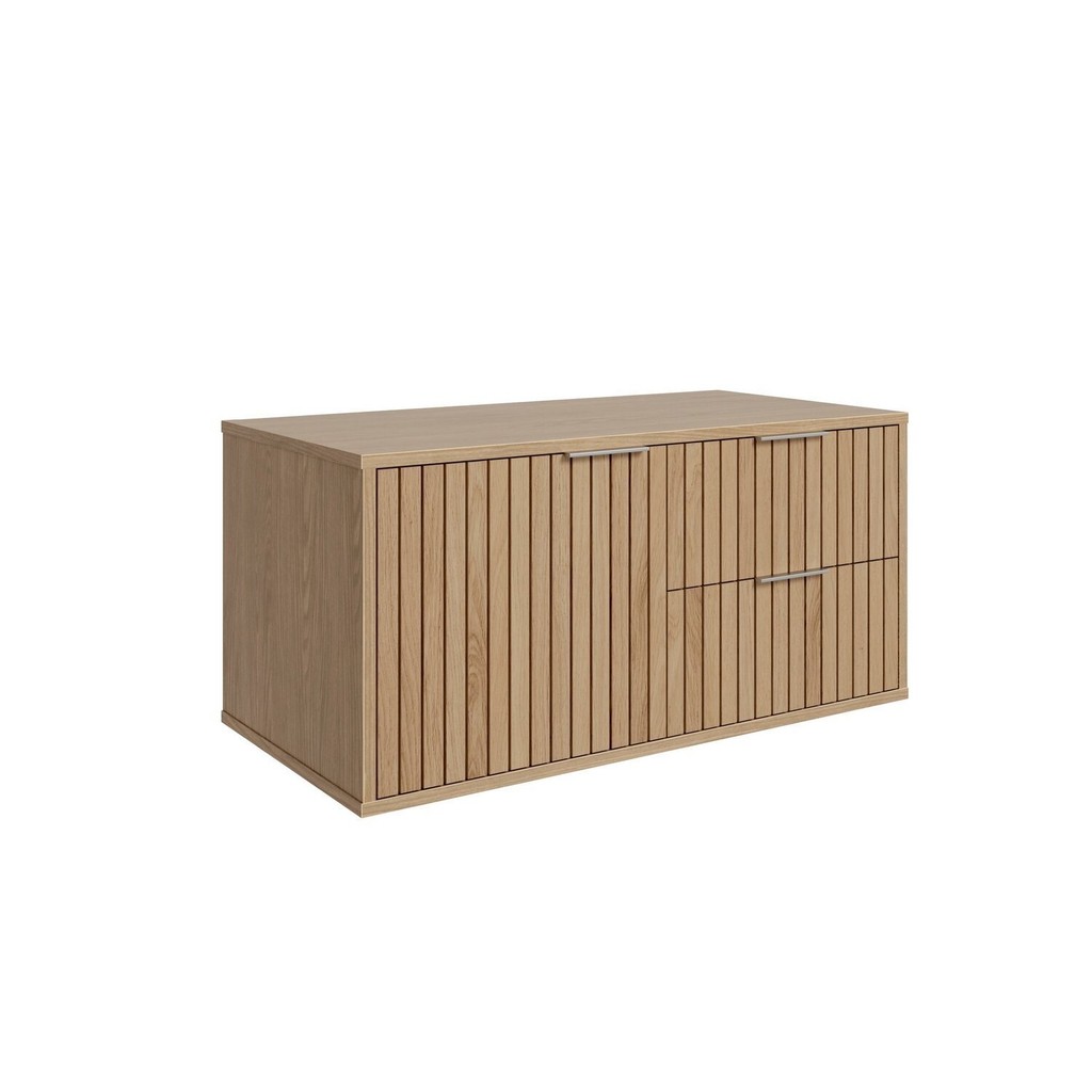 Detalhes do Armário para Banheiro Suspenso Ripy 80cm Wood