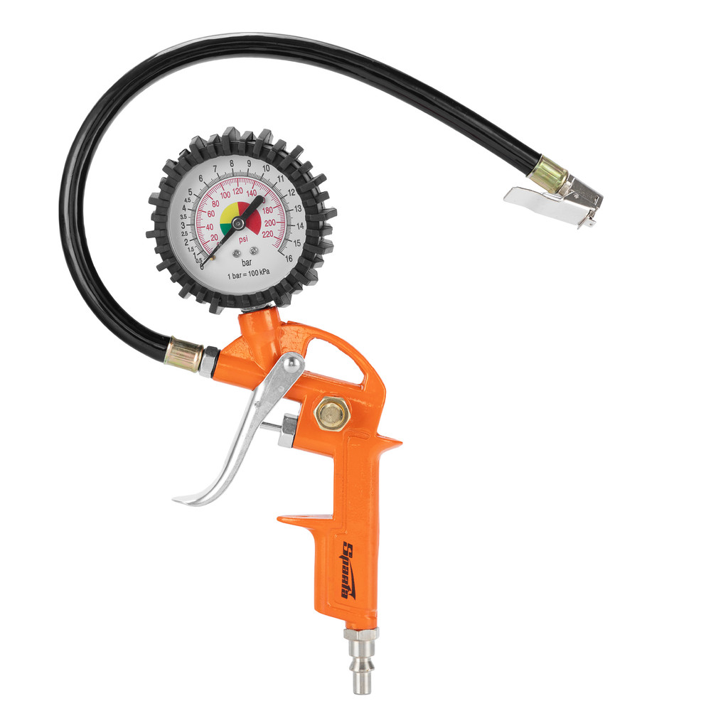 CALIBRADOR DE PNEUS PNEUMATICO, ENCAIXE ROSCA 1/4, 1PC // SPARTA em Oferta na Shopee