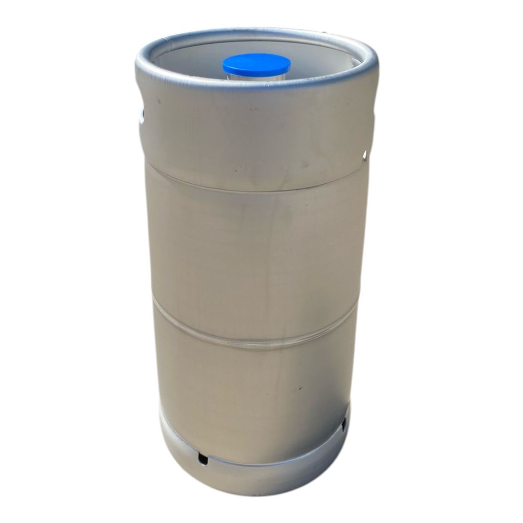 Barril Para Chopp Em Inox 15 Litros Slim Novo Destravado Com Sifão