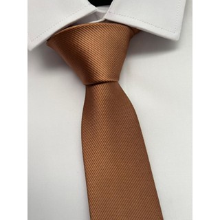 Gravatas Slim Mocha Mousse Para Padrinhos em Oferta na Shopee