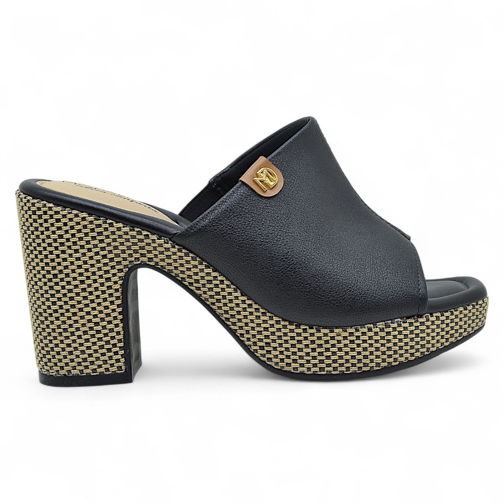 Tamanco Modare Ultraconforto Feminino Salto Alto Bloco Macio Original em Oferta na Shopee