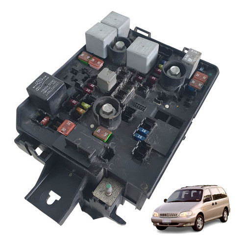 Caixa De Fusíveis Kia Carnival 1999 2.5 V6 Original