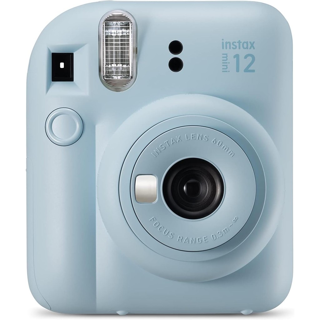 Máquina Fotográfica Câmera Instantânea Instax Fujifilm Azul Candy Mini 12