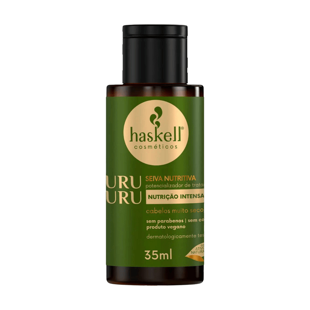 Potencializador de Tratamento Capilar Haskell Nutritiva Murumuru 35ml em Oferta na Shopee
